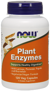 This supplement provides a comprehensive blend of vegetarian enzymes active in a broad pH range to aid in food digestion..